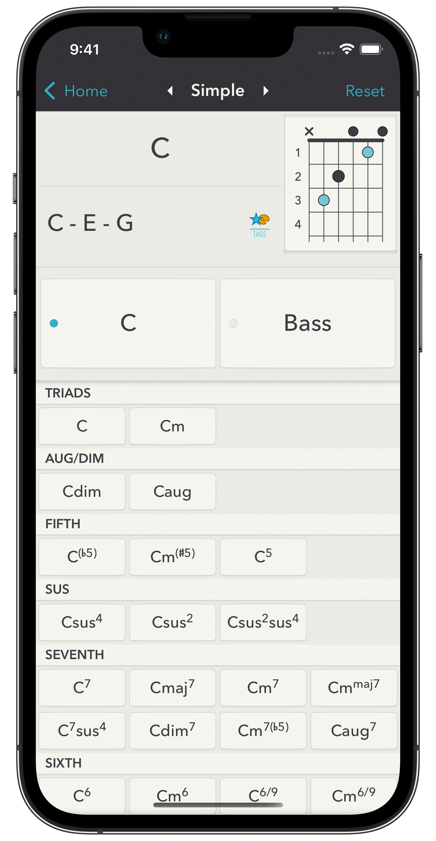 Simple Chord Search